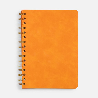 Ежедневник Spiral, недатированный  (Оранжевый)