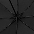 Зонт складной Cloudex, черный - Фото 3
