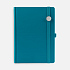 Ежедневник Favor Metal, недатированный, бирюзовый - Фото 2