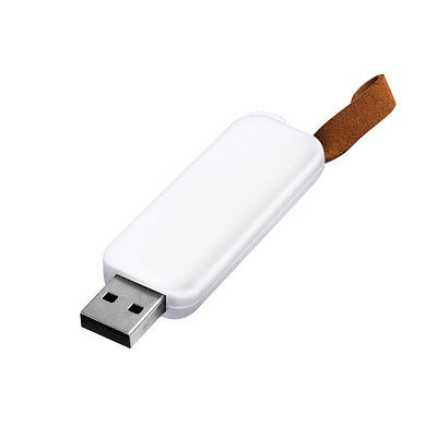 Флешка &amp;quot;Gear Soft&amp;quot; 32 Гб, белая + (Белый)