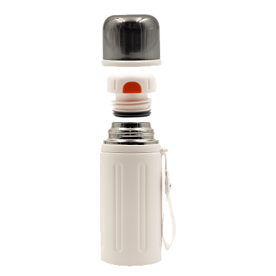 Термос Groove (слоновая кость)