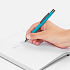Ручка шариковая Atento Soft Touch, бирюзовая - Фото 4