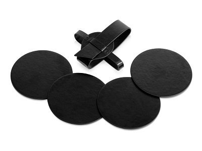 Набор костеров Fabrizio (Чёрный) Набор костеров Fabrizio (Чёрный)