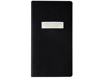 Еженедельник недатированный А6 Black