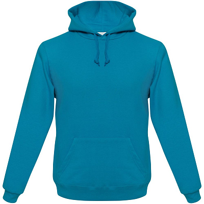 Толстовка ID.003 серый меланж (Бирюзовый)