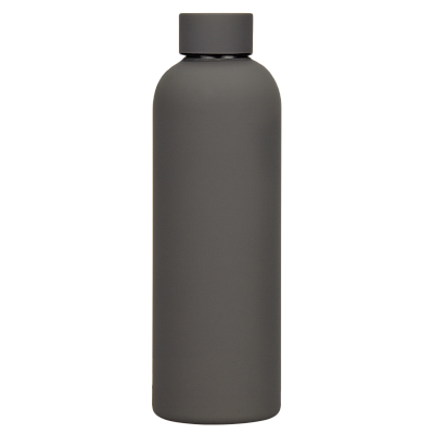 Термобутылка вакуумная герметичная Prima, серая (Серый)