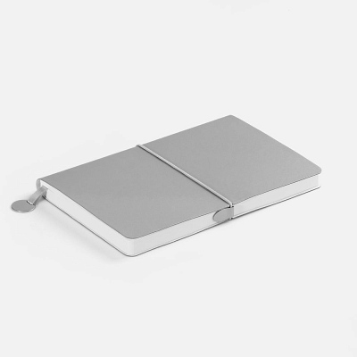 Ежедневник Waltz, недатированный  (Серебристый)