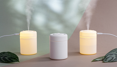 Набор "Комфорт", коричневый с белым