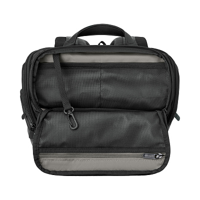 Рюкзак VICTORINOX Altmont Professional Fliptop Laptop Backpack 15'', чёрный, полиэфирная ткань, 33x26x49 см, 26 л