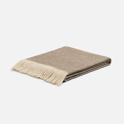 Плед Barolo, бежевый