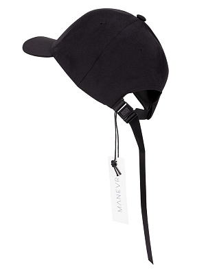 Бейсболка Kosmos, черная