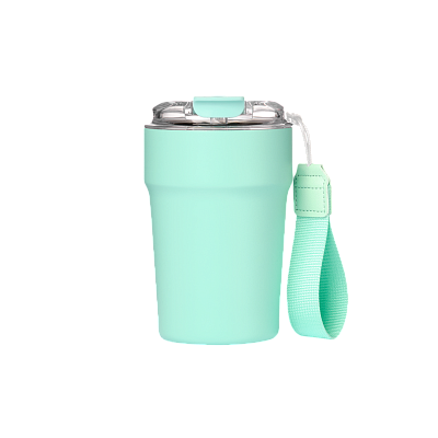 Термокружка вакуумная Monaco, аква (Бирюзовый)