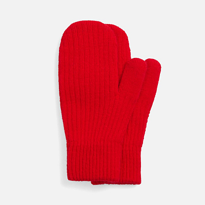 Варежки HappyGo, красные (Красный)