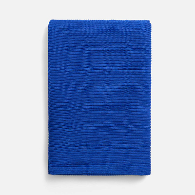 Шарф Nobilis Mono, ярко-синий