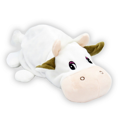 МЯГКАЯ ИГРУШКА МИЛКА С СЮРПРИЗОМ до 1000 грамм (698) (Белый)