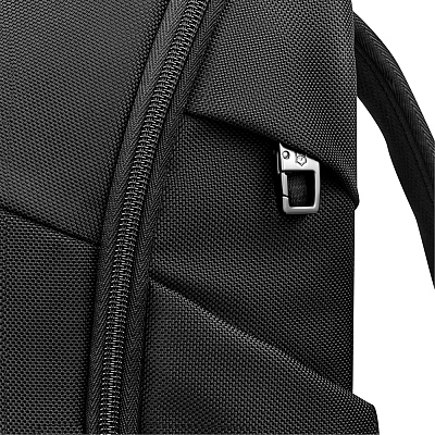 Сумка через плечо VICTORINOX Architecture Urban2 Crossbody Bag, черный, полиэстер/кожа, 22x9x28 см, 6 л