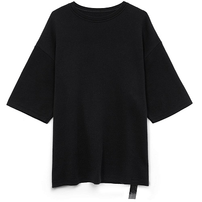 Джемпер с коротким рукавом Siluetti Volumica, черный (Чёрный)