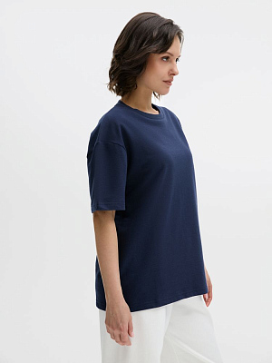 Футболка унисекс Durington, темно-синяя