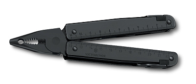 Мультитул VICTORINOX SwissTool BS, 115 мм, 286 г, 29 функций, чёрный, в нейлоновом чехле
