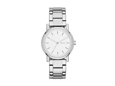 Часы наручные, женские (Корпус- серебристый, циферблат- комбинированный, крепление- серебристый)