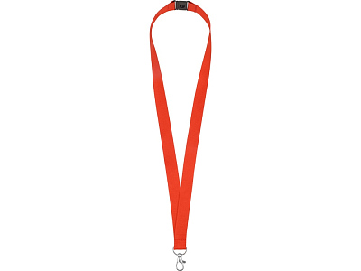 Ланьярд с карабином и замком безопасного разрыва (Красный)