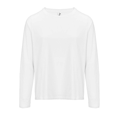 Футболка с длинным рукавом женская Monarch Women, белая (Белый)