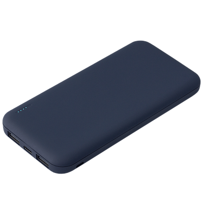 Внешний аккумулятор с подсветкой Luce 10000 mAh  (Синий)