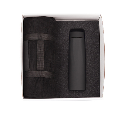 Набор подарочный "Тандем", черный (Чёрный)