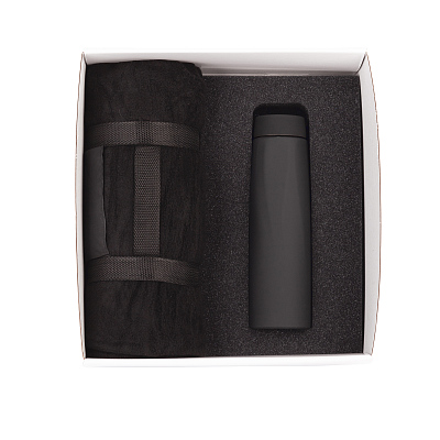 Набор подарочный "Тандем", черный (Чёрный)