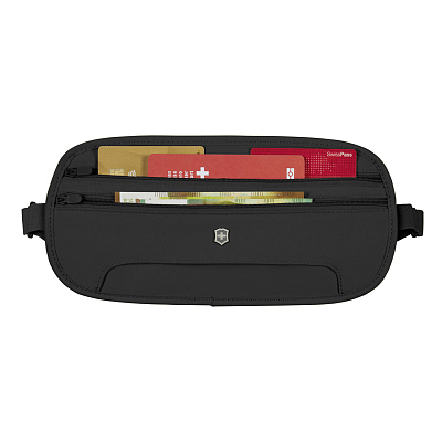 Портмоне на пояс VICTORINOX TA 5.0 Deluxe, с RFID защитoй, чёрное, нейлон,29x1x14 см