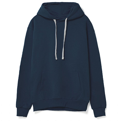 Толстовка с капюшоном Kirenga Heavy, бежевая (Тёмно-синий)