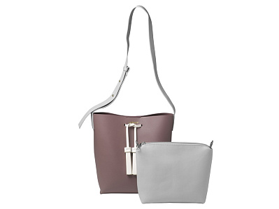Дамская сумочка Tuilerie Taupe (Розовый, серый)