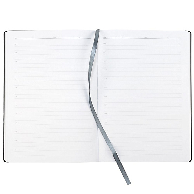 Ежедневник Metal Stick, недатированный, черный