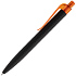 Ручка шариковая Prodir QS01 PRT-T Soft Touch, черная с оранжевым - Фото 3