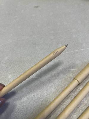 Ручка из бумаги с колпачком Recycled