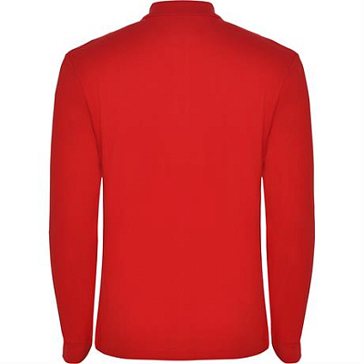 Футболка поло ESTRELLA L/S мужская, КРАСНЫЙ 3XL