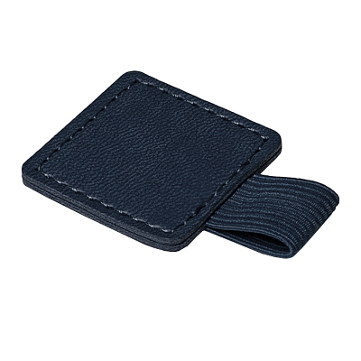 Держатель для ручки, темно-синий, самоклеющийся, PU (Тёмно-синий)