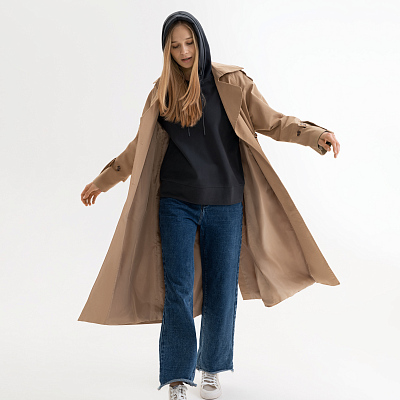 Худи с капюшоном, унисекс Алекс (Alex) антрацит