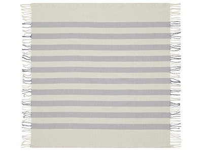 Плед Reglet из хлопка с бахромой