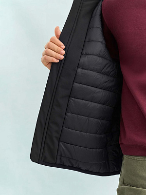 Жилет софтшелл унисекс Falcon BW, черный