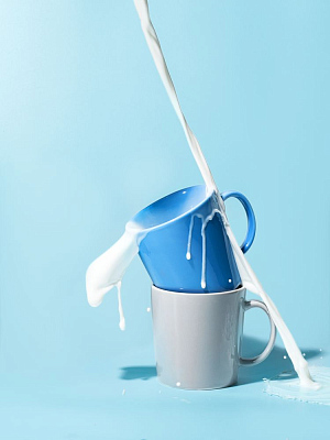 Кружка Valotti Medio, ярко-синяя