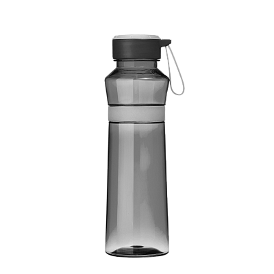 Бутылка для воды Jump, черная (Чёрный)