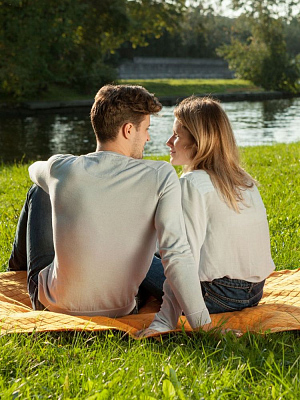 Плед для пикника Soft & Dry 2, желтый