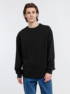 Футболка оверсайз унисекс City Sapiens, черная (Чёрный)