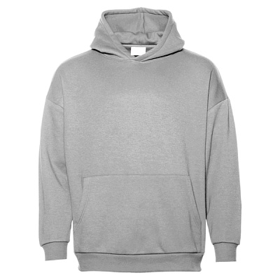 Худи унисекс STAN оверсайз интерсофт 320, 69 (Серый меланж)