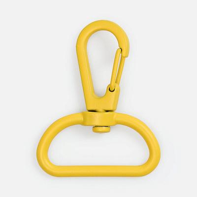 Застежка-карабин Snap Hook, L, желтая (Желтый)