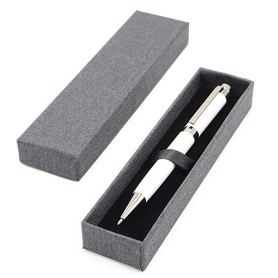 Ручка Senator в коробке Collin, белая (Белый)