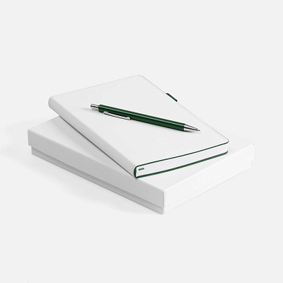 Набор White Shall, бело-зеленый (Зеленый)