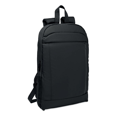 Expandable 600D RPET backpack (Чёрный)