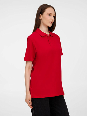 Рубашка поло унисекс Tervise, красная